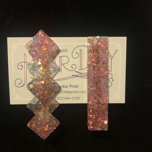 Sparkle Hair Barrettes Set